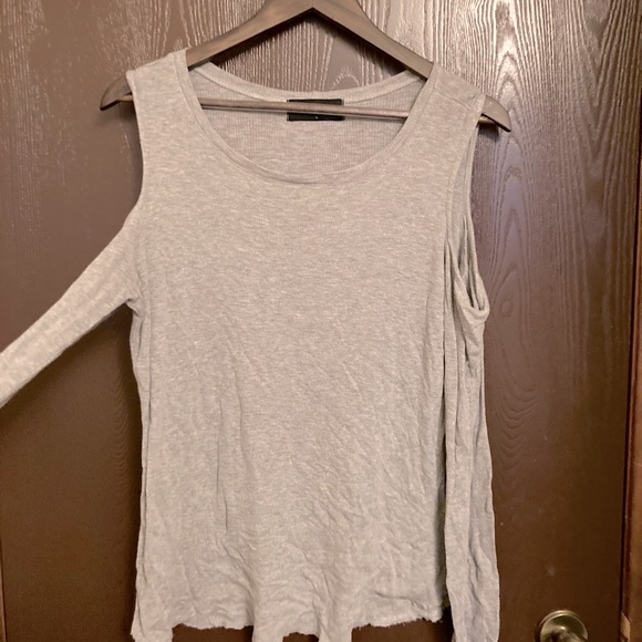 WORKHALL off the shoulder long sleeve top - Picture 1 of 3